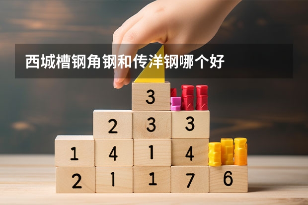 西城槽钢角钢和传洋钢哪个好