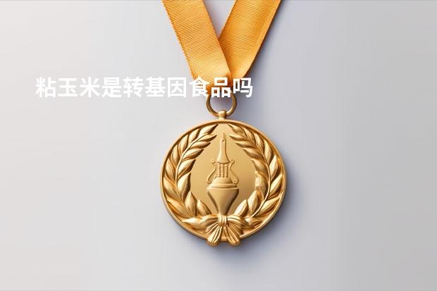 粘玉米是转基因食品吗