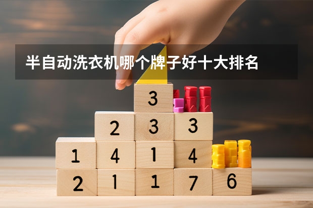 半自动洗衣机哪个牌子好十大排名