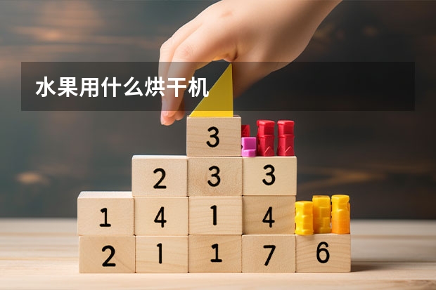 水果用什么烘干机