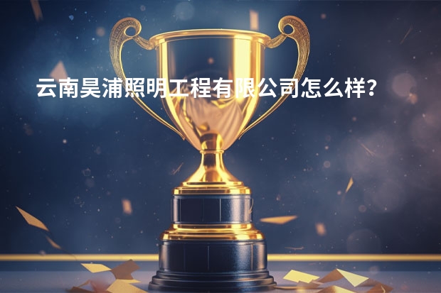 云南昊浦照明工程有限公司怎么样？